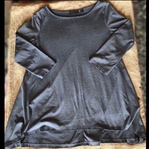NWOT‼️ Macy’s Blue-Grey Tunic Style Top